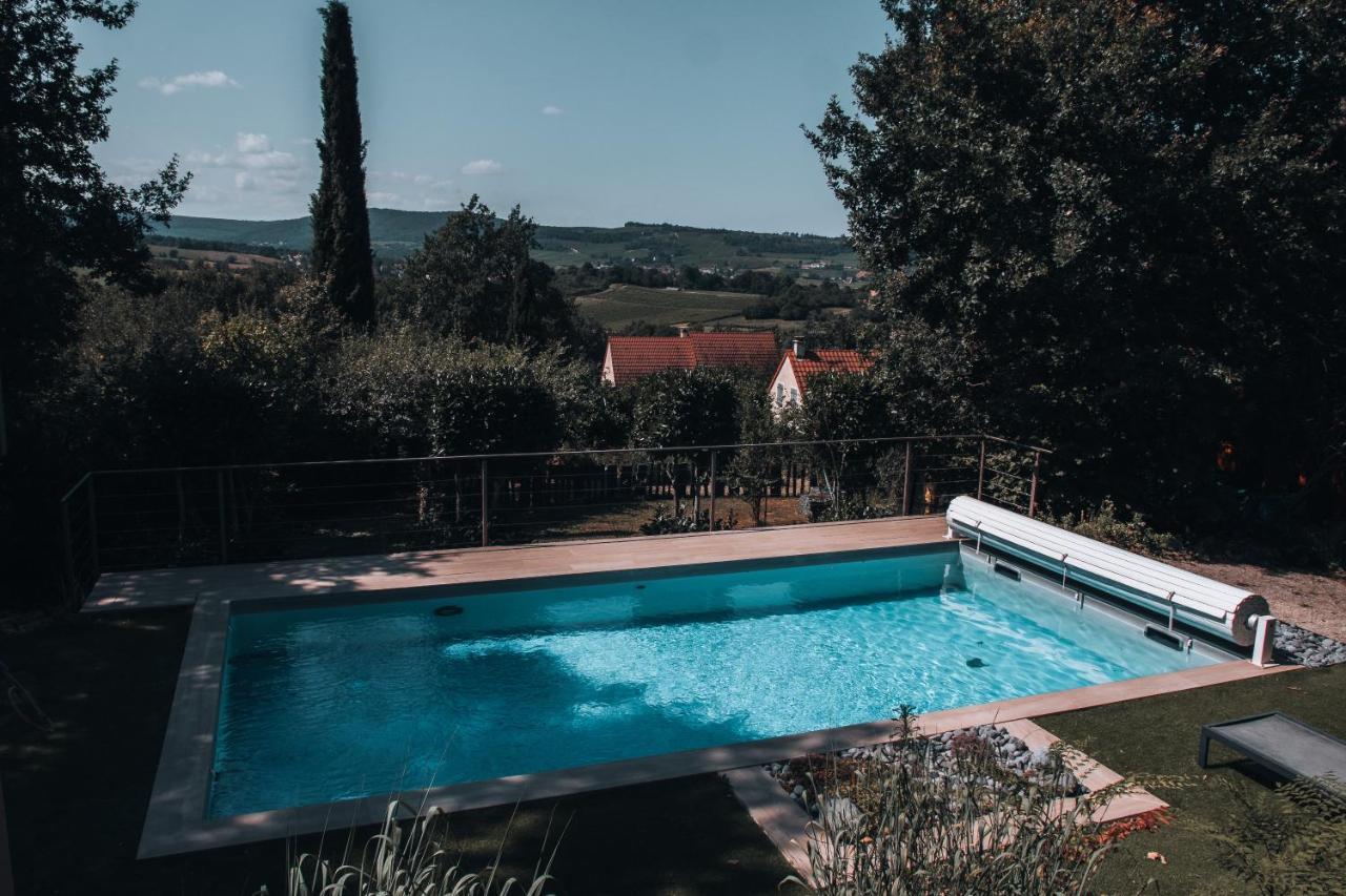 La Ronde Des Bois - Romance Et Bien Etre - Jacuzzi Privatif-Piscine-Patio Mellecey Luaran gambar